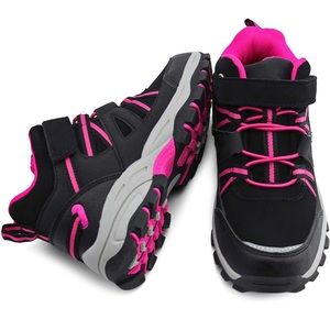 NEW Kids Waterproof Hiking Boots Girls Outdoor Adventure Shoes